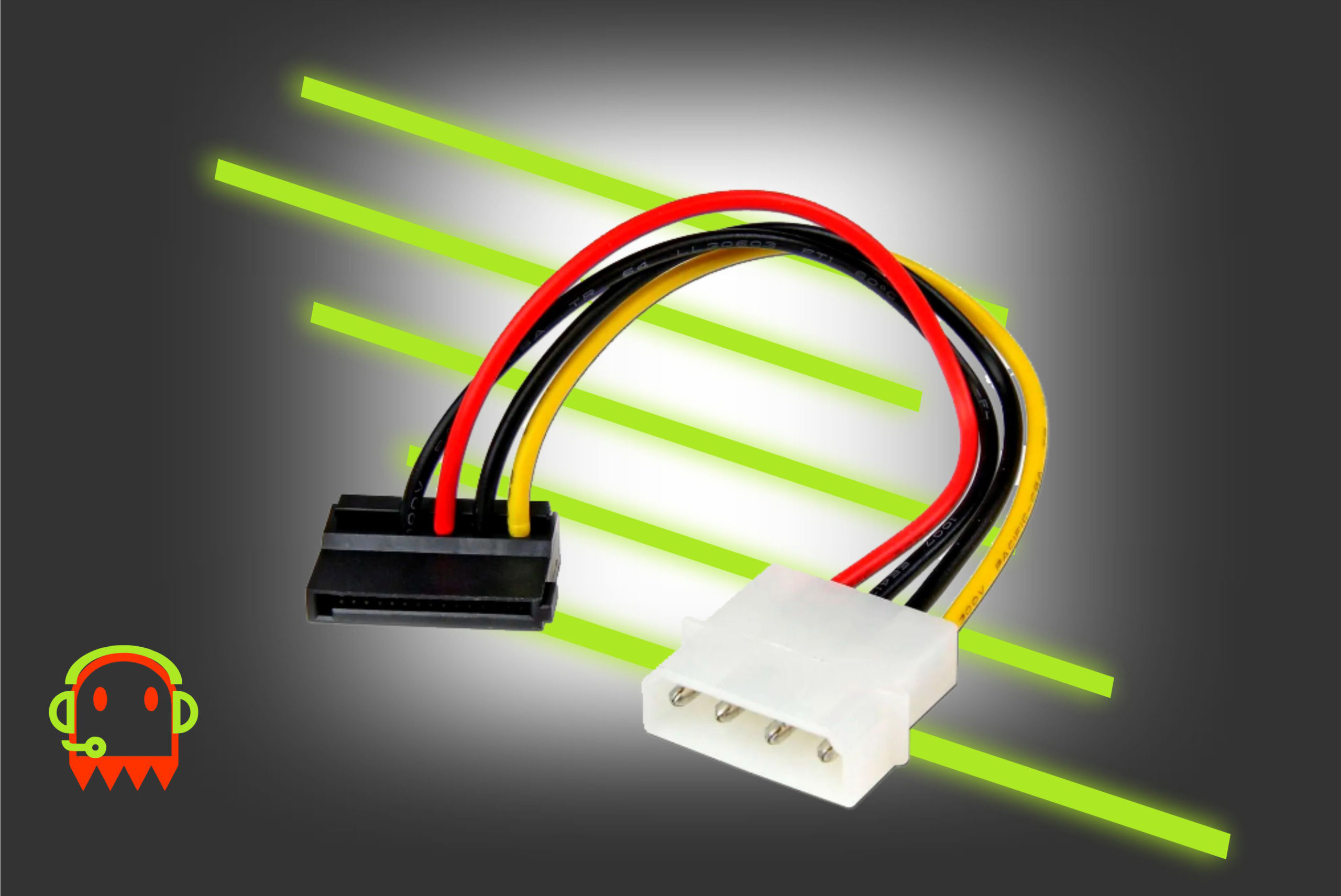 Как из molex сделать sata