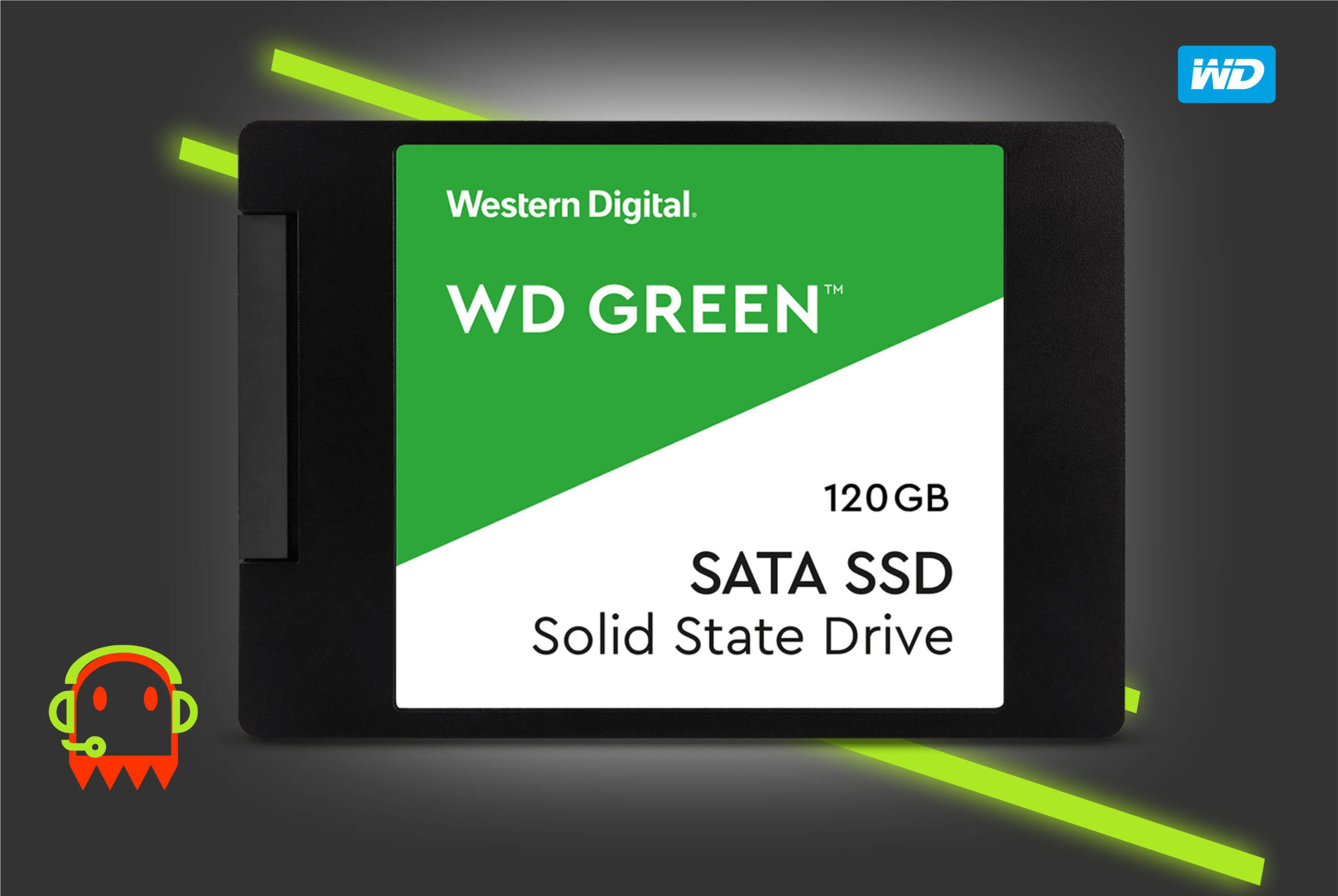 Wd green ssd 120gb установка